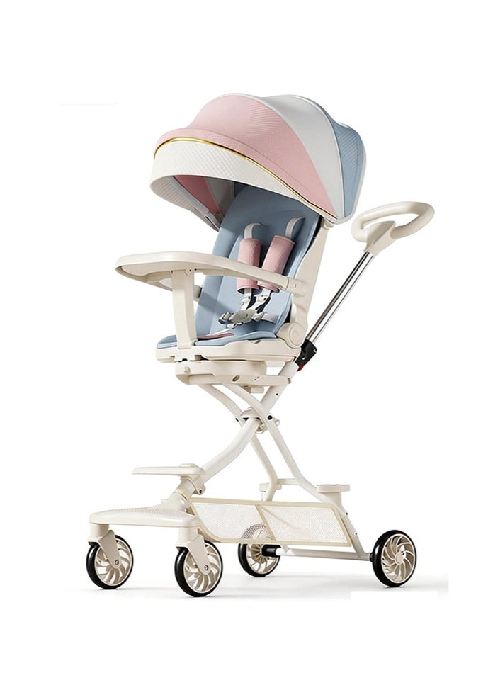 OASIS DESERT Safety First - Smooth Travel System. Baby Stroller With Built-In Baby Safety Seat, Suitable For Newborns To Toddlers. Combination Set, Easy Installation, Large Sunshade, Ample Storage Space That Can Be Folded, Sturdy And Durable. - Image 1